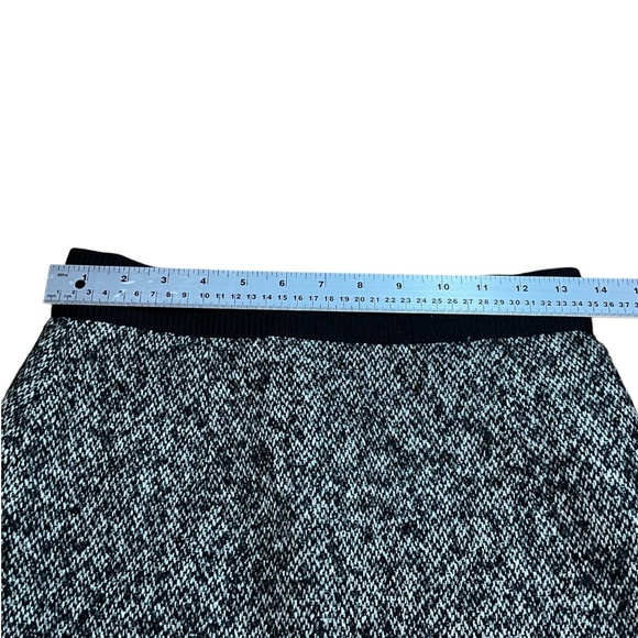 GIAMBATTISTA VALLI Wool Mohair Silk Blend Silk Lined Tweed Pencil Skirt IT Sz 42 - Picture 6 of 14